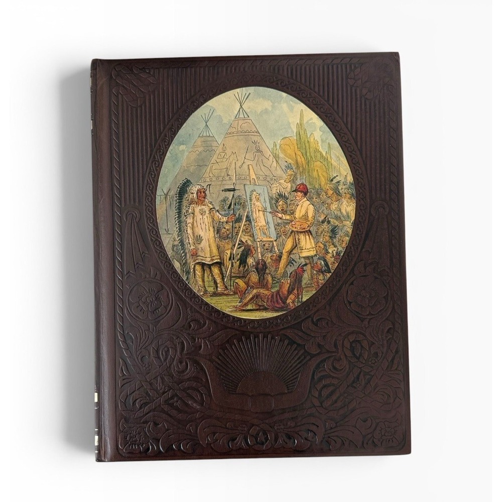 Vtg The Chronicles Old West Series Time Life‎ Books Leather Bound Hardcover 1976